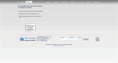 Desktop Screenshot of mycottage.at